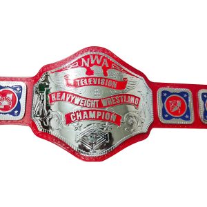 Nwa television heavyweight wrestling champion belt