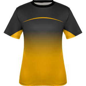 Gradient Printed Tennis Performance T-Shirt